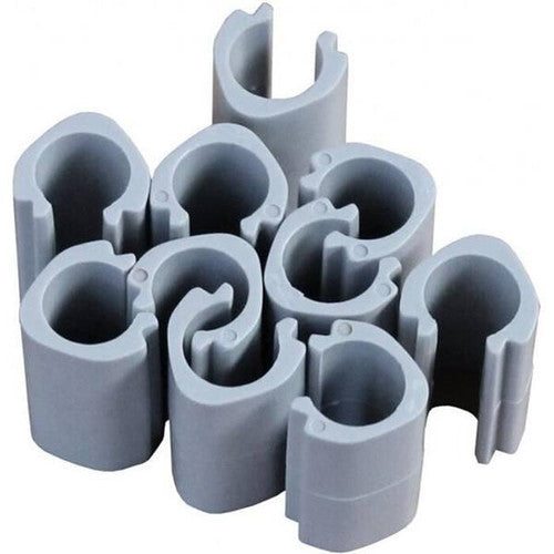 Lewmar Hatch Hinge Cap Kit, Low and Medium Profile, Gray, 10-Pack - 361027999