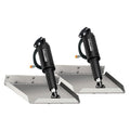 Lenco 15015-101 Edge Mount 12" x 9" Electric Trim Tab Kit, Stainless Steel, No Switch