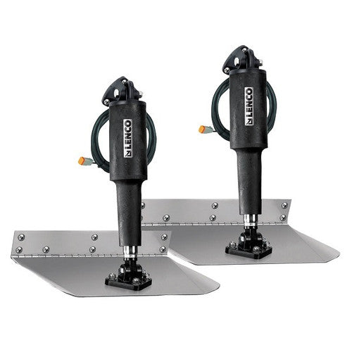 Lenco 15016-101 Edge Mount 12 x 12 Inch Electric Trim Tab Kit without Switch