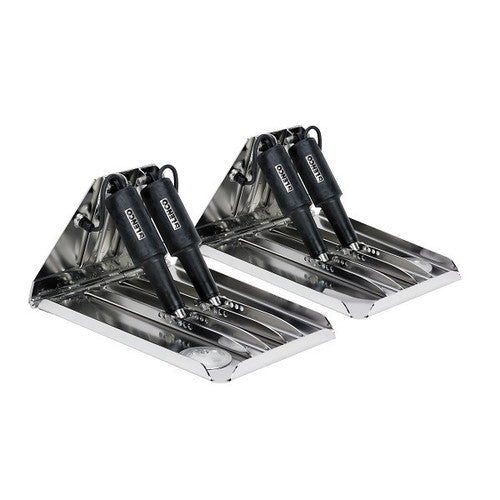 Lenco Extreme Duty Performance 19 in x 14 in Electric Trim Tab Kit, Part 15046-101, Fits Boats 24-52 ft