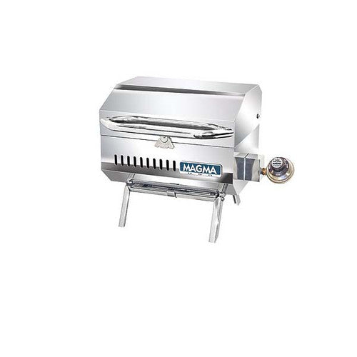 Magma A10-801 TrailMate Connoisseur Series Gas Grill, 9 x 12 Inch 304 Stainless Steel Boat Grill
