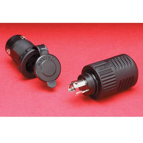 Marinco 12VCP ConnectPro 12 Volt Charging and Trolling System Receptacle and Plug