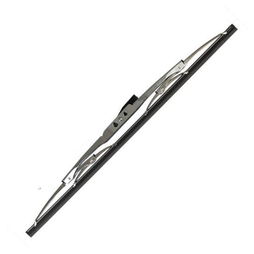 Marinco 34018S 18 Inch Deluxe Stainless Steel Wiper Blade, Marine Grade Silicone Squeegee