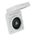 Marinco TV6574 Cable TV/Internet Inlet, Square, White