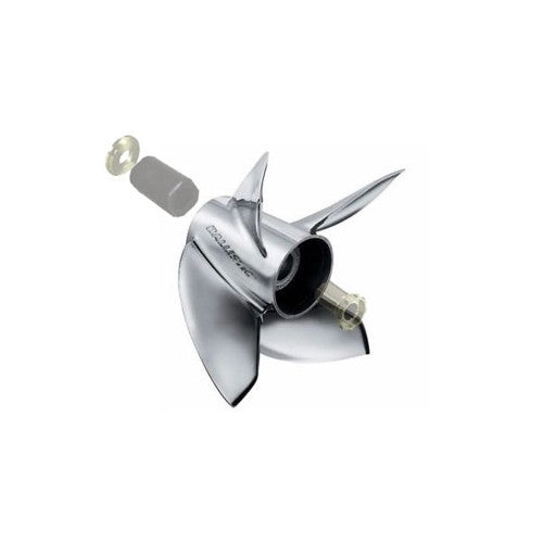 Michigan Wheel Ballistic Series Stainless Steel Propellers - Available in 13-1/8" x 21" (3-Blade) to 14-1/8" x 25" (4-Blade)