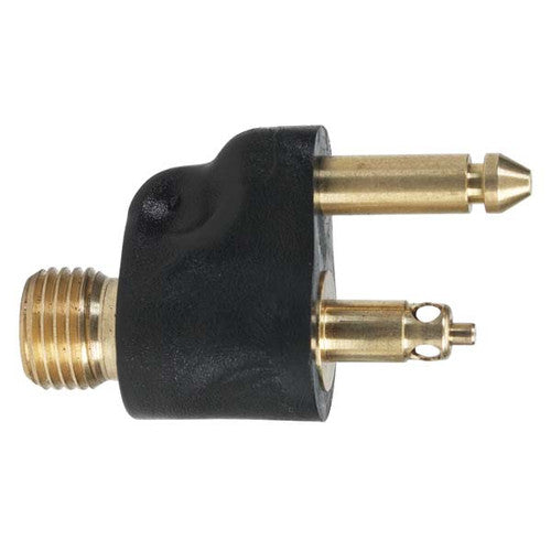 Moeller 033400-10 Male Fuel Tank Connector, 1/4 Inch NPT - Johnson/Evinrude Outboard Fitting