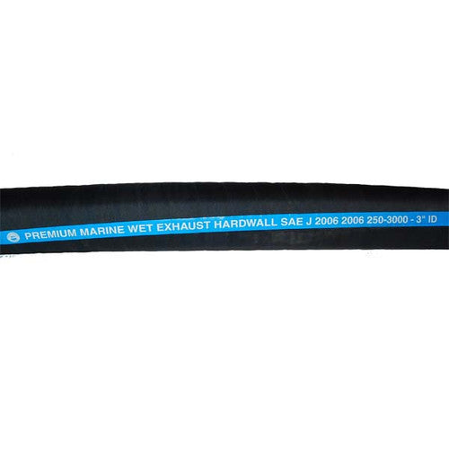 MPI Hardwall Marine Exhaust Hose, SAE J2006 - Available in 3" x 6' to 4" x 6-1/4'