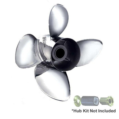 Michigan Wheel Apollo A-Series Stainless Steel 4-Blade Boat Propeller, 14" to 14-3/8" Diameter