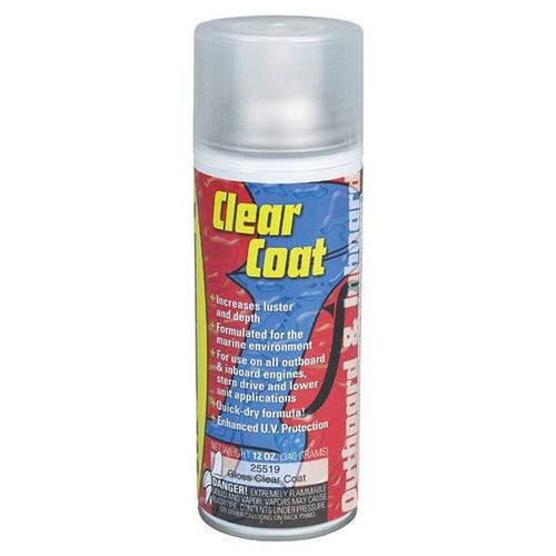 Moeller Clear Coat High Gloss Lacquer Spray Paint, 12 oz - 025519