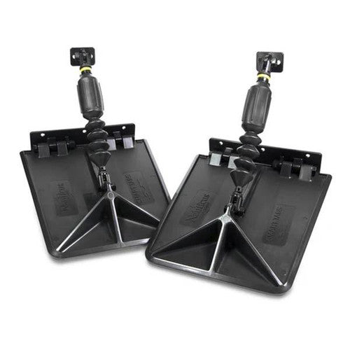 Nauticus SX Smart Tab Trim Tab Kit, 10.5" x 12" Plates - for 21-25 Ft Boats up to 175-250 HP