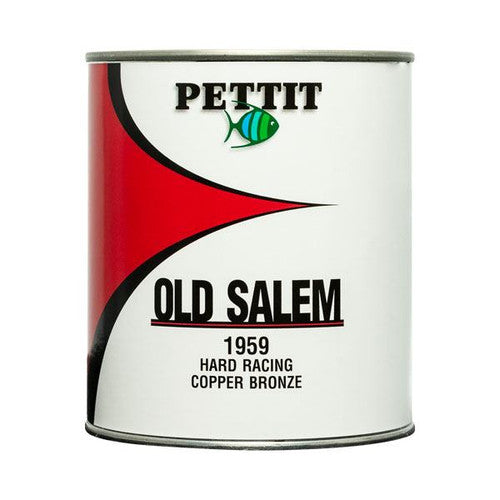 Pettit Paint Copper Bronze Hard Racing Paint, Quart - Non-Antifouling High-Gloss Hull Finish
