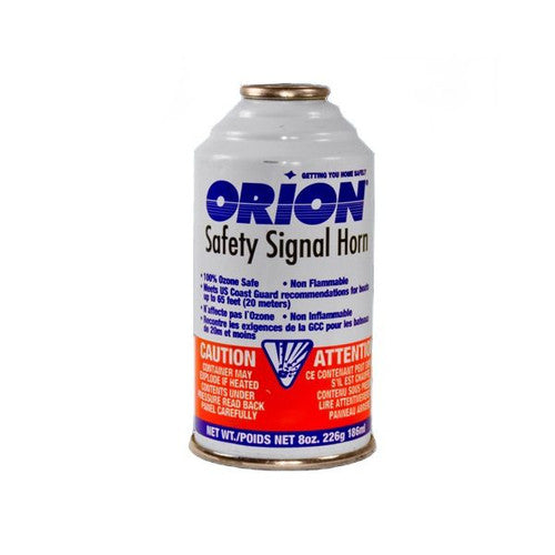 Orion 8 oz Boat Air Horn Refill Can, USCG Compliant Signal Horn Refill for Boats up to 65 Feet, Part 510
