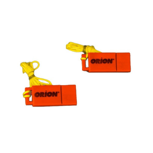 Orion Safety Marine Whistles with Lanyards, 2-Pack, 116dB Emergency Signal Whistle