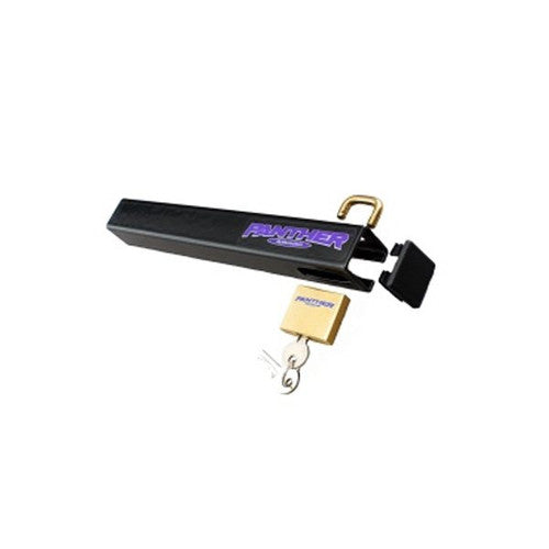 Panther Outboard Motor Lock for Turnbuckle-Mounted Engines, Carbon Steel Tubing