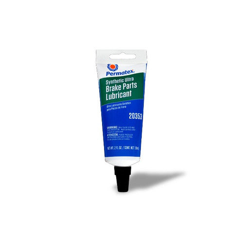 Permatex Disc Brake Caliper Lubricant 6ml, 100% Silicone Brake Grease, 20353