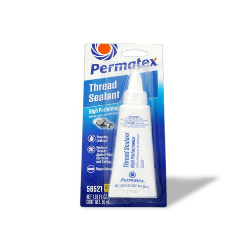 Permatex High Performance Thread Sealant 50ml, Tapered Metal Pipe Fittings, PERM56521