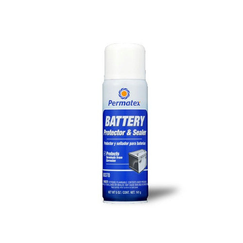 Permatex Battery Protector & Sealer Spray 80370, 5 Ounce Can, Prevents Terminal Corrosion