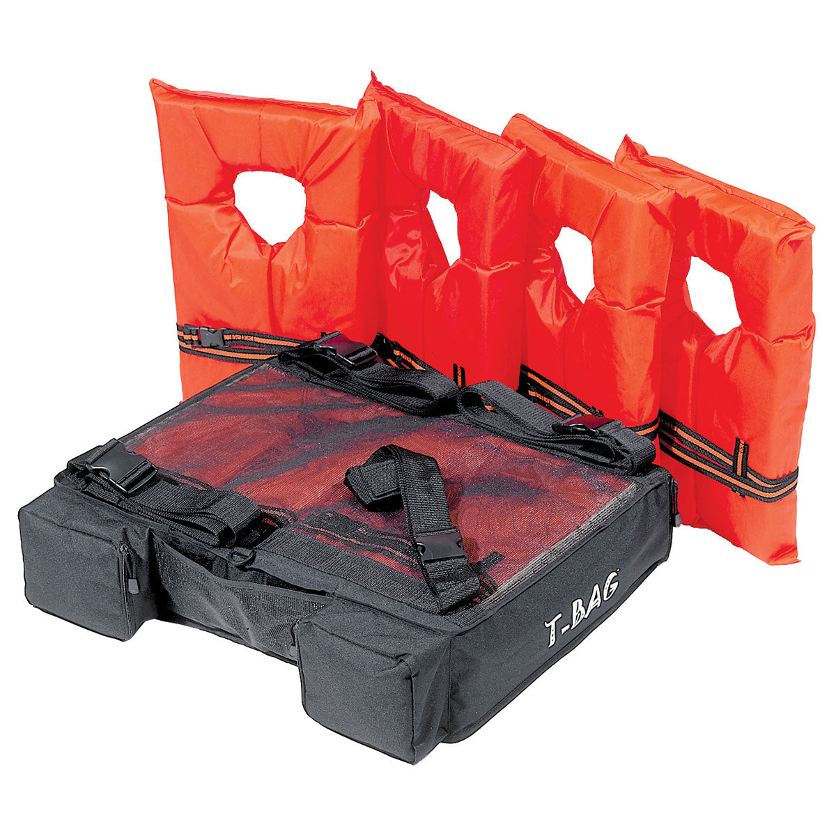Airhead T-Bag Boat PFD Storage Pack, Holds Up to 4 Type II Life Jackets, PFD-T4