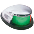 Perko 0227DP0CHR Horizontal-Mount Bi-Color Navigation Light, Chrome-Plated
