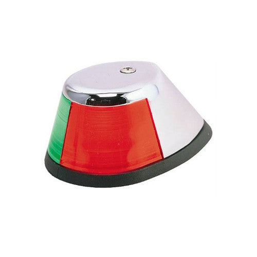 Perko 2 Mile Bi-Color Bow Navigation Light, Chrome, 12 Volt