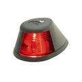 Perko Horizontal-Mount Sidelights, Black, 12 Volt, Red and Green Lens Pair, USCG Certified