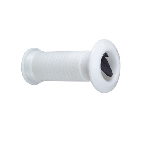 Perko 0343DP Adjustable Thru-Hull Scupper for 1-1/2 Inch Hose, White