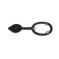 Perko 0481DP0BLK Cap and Gasket Kit for 0452DP0STS Rod Holder, Black