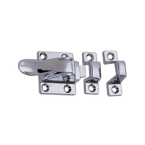 Perko 1102DP1CHR Cupboard Catch, Chrome Plated Zinc Alloy Box Strike Latch