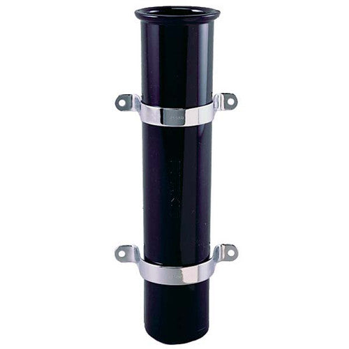 Perko 1104DP0BLK Side Mount Fishing Rod Holder - Black Polymer, Deck Mount