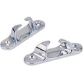 Perko 1223DP0CHR Skene Bow Chocks, Chrome Plated, 3-1/2 Inch, Sold in Pairs
