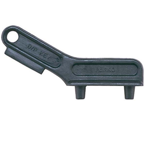 Perko 12487-8DP Black Deck Plate Key for 1 Inch to 1-1/2 Inch Deck Plates