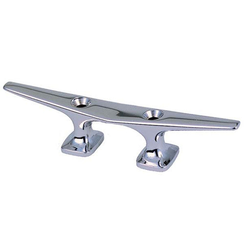 Perko Open Base Cleat 1252DP0CHR, Aluminum, 3/4 Inch Max Rope Size, Sold in Pairs