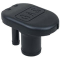 Perko 1319DPGBLK Straight Neck Vented Gas Deck Fill, Black
