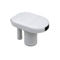 Perko 1319DPGWHT Vented Straight Neck Gas Fill, White, for 1.5 Inch Hose