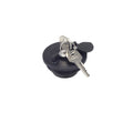 Perko 1324DP1BLK Locking Fuel Fill Cap, 1-1/2 Inch Non-Vented, Fits Perko Fills 0520, 0527, 0528, 0557, 0599, 1270