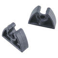 Perko Pole Storage Clip 3/4 Inch Black Plastic, Sold in Pairs