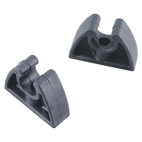 Perko Pole Storage Clip 3/4 Inch Black Plastic, Sold in Pairs