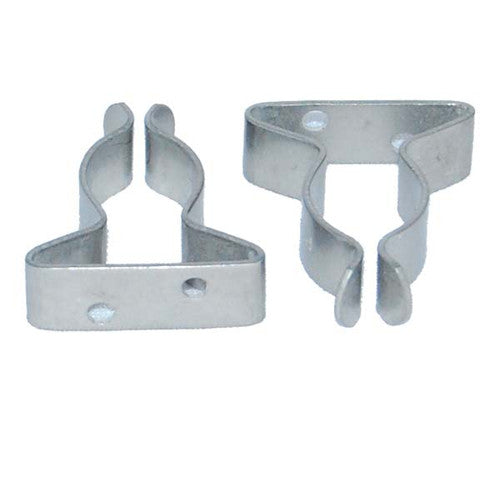 Perko Spring Clamp Pair 0502DP1STS, 5/8 Inch to 1-1/4 Inch Projection, Stainless Steel