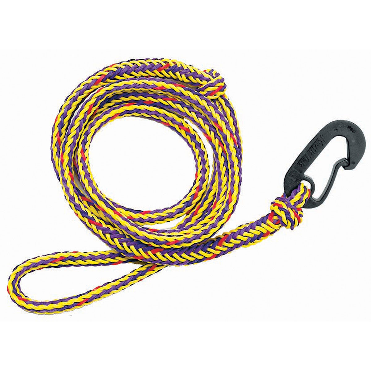 Airhead PWCD-2 PWC Dock Line, 2-Pack, 7 ft, Yellow/Black with Snap Hooks