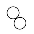 Perko 0513DP8 O-Ring Set for 1-1/2 Inch Deck Fill Caps, Pack of 2