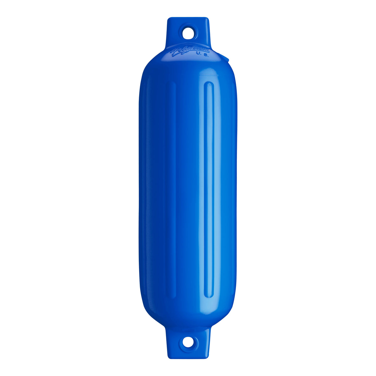 Polyform G-3 Twin Eye Cylindrical Boat Fender - Available in Blue and White, 5.5" x 19"