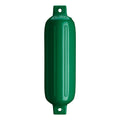 Polyform G-4 Twin Eye Boat Fender - 6.5 x 22" Vinyl Fender for Boats 20-25 Ft, Available in Forest Green, White, and Black