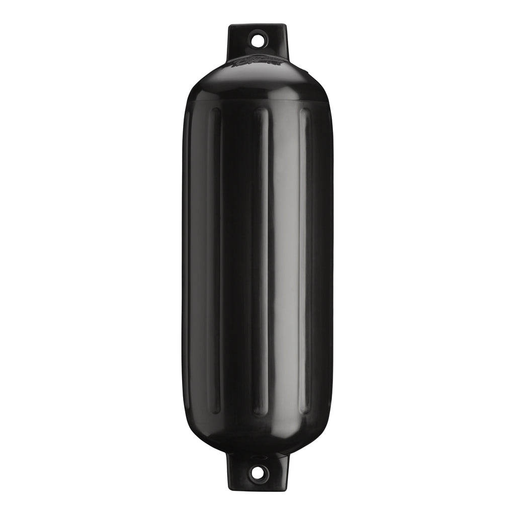 Polyform G-Series Boat Fenders - Twin Eye Vinyl Inflatable, White or Black