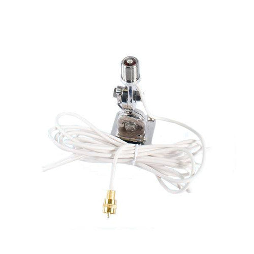Shakespeare QCM-S Quick Connect Stainless Steel Ratchet Mount for Antennas up to 8 Feet