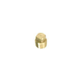 Whitecap Industries 1/2 Inch Brass Drain Plug, Packaged, S-5052C