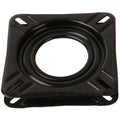 Springfield 1100007 Pro-Tilt Seat Swivel, 6-3/4 Inch Square 4-Hole Mount, 360-Degree Rotation