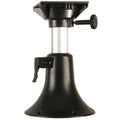 Springfield Belle Pedestal, Adjustable 13 to 17 Inch, 10 Inch Round Base, Gray Powder Coat, Part 1440248