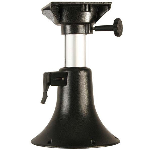 Springfield Belle Pedestal, Adjustable 13 to 17 Inch, 10 Inch Round Base, Gray Powder Coat, Part 1440248
