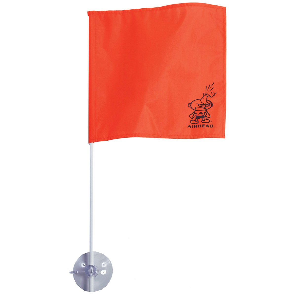 Airhead Stik-a-Flag Water Ski Flag, 12 in x 12 in, Suction Cup Mount for Boats and PWCs