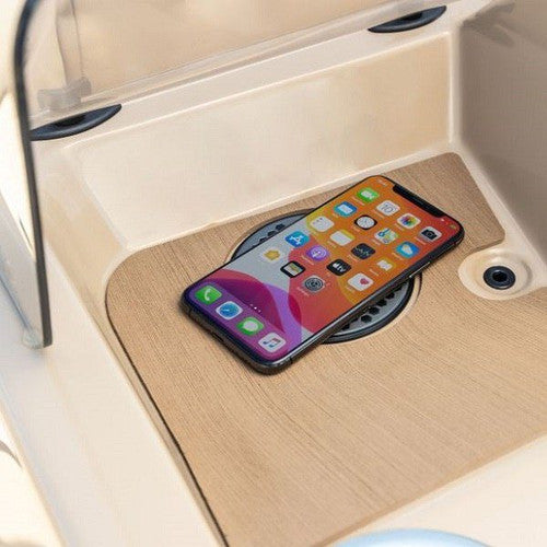 Scanstrut ROKK Wireless Surface Phone Charger, 10W Qi IPX6 Waterproof 12/24V Flush Mount, SC-CW-02F